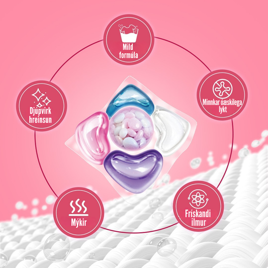 Hylki með orkídeuilm og 5 virkni í einu