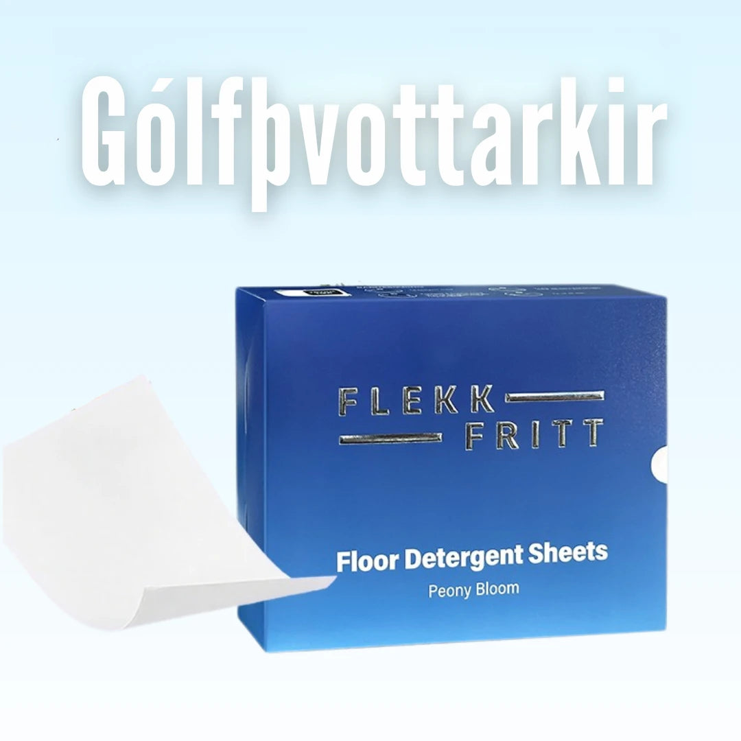 Gólfþvottaefnisblöð