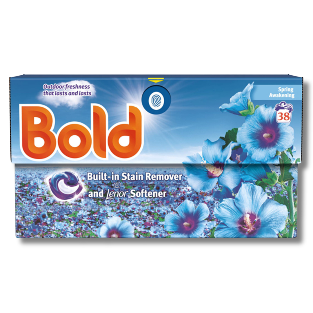 Bold All In 1 Laundry Detergent Pods Spring Awakening 38w
