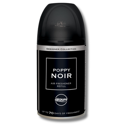 Airpure Designer Collection Air Freshener Refill Poppy Noir 250ml