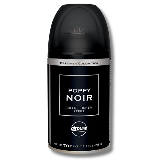 Airpure Designer Collection Air Freshener Refill Poppy Noir 250ml