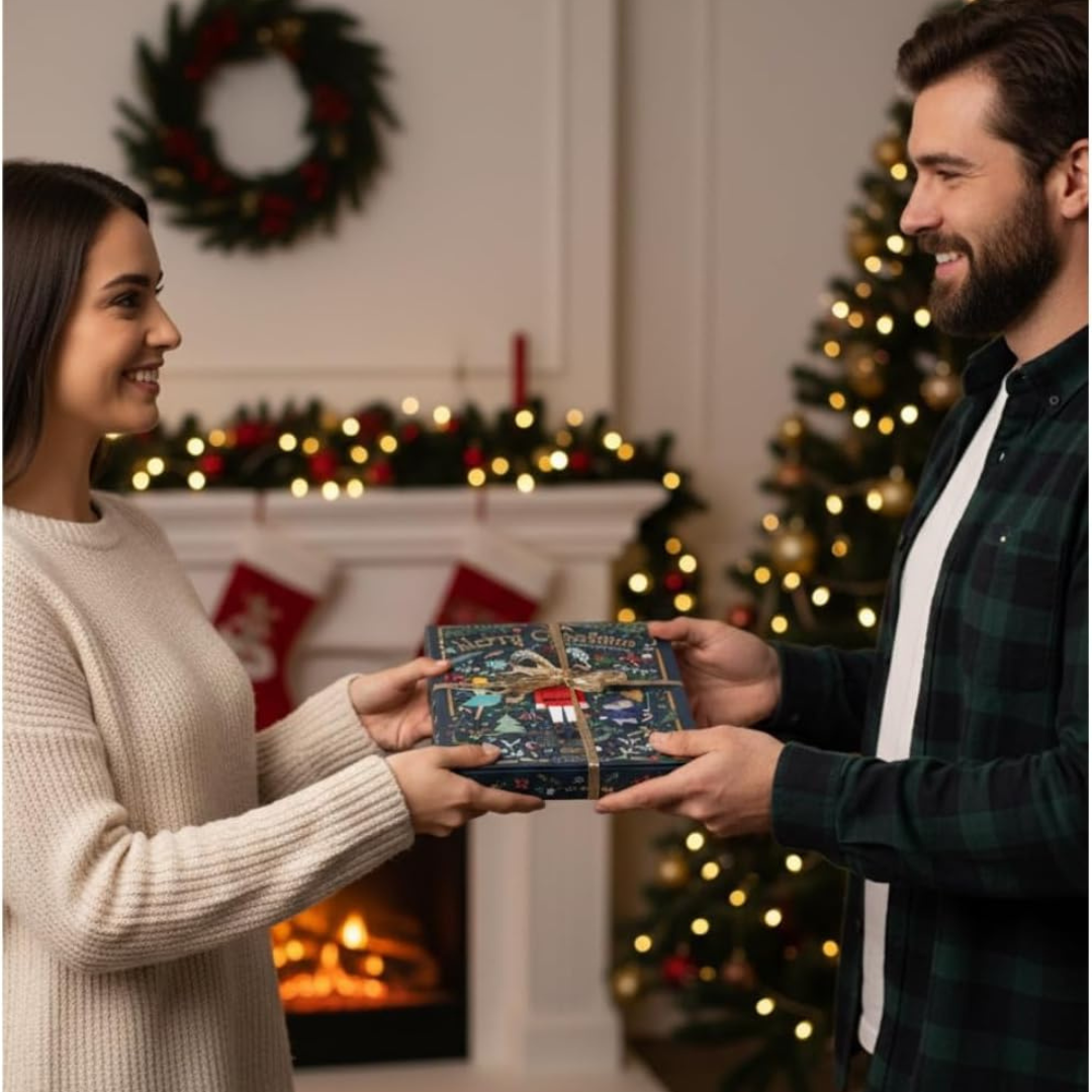 Airpure Merry Christmas Wax Melts Gift Book Nutcracker