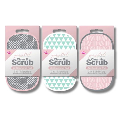 Vivid 2in1 Clean & Scrub Pad Grænn