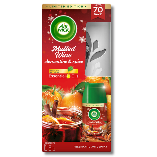 Airwick Freshmatic Startsett - Mulled Wine 250ml
