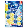 Bloo Power Active Toilet Rim Block Lemon 2x50g