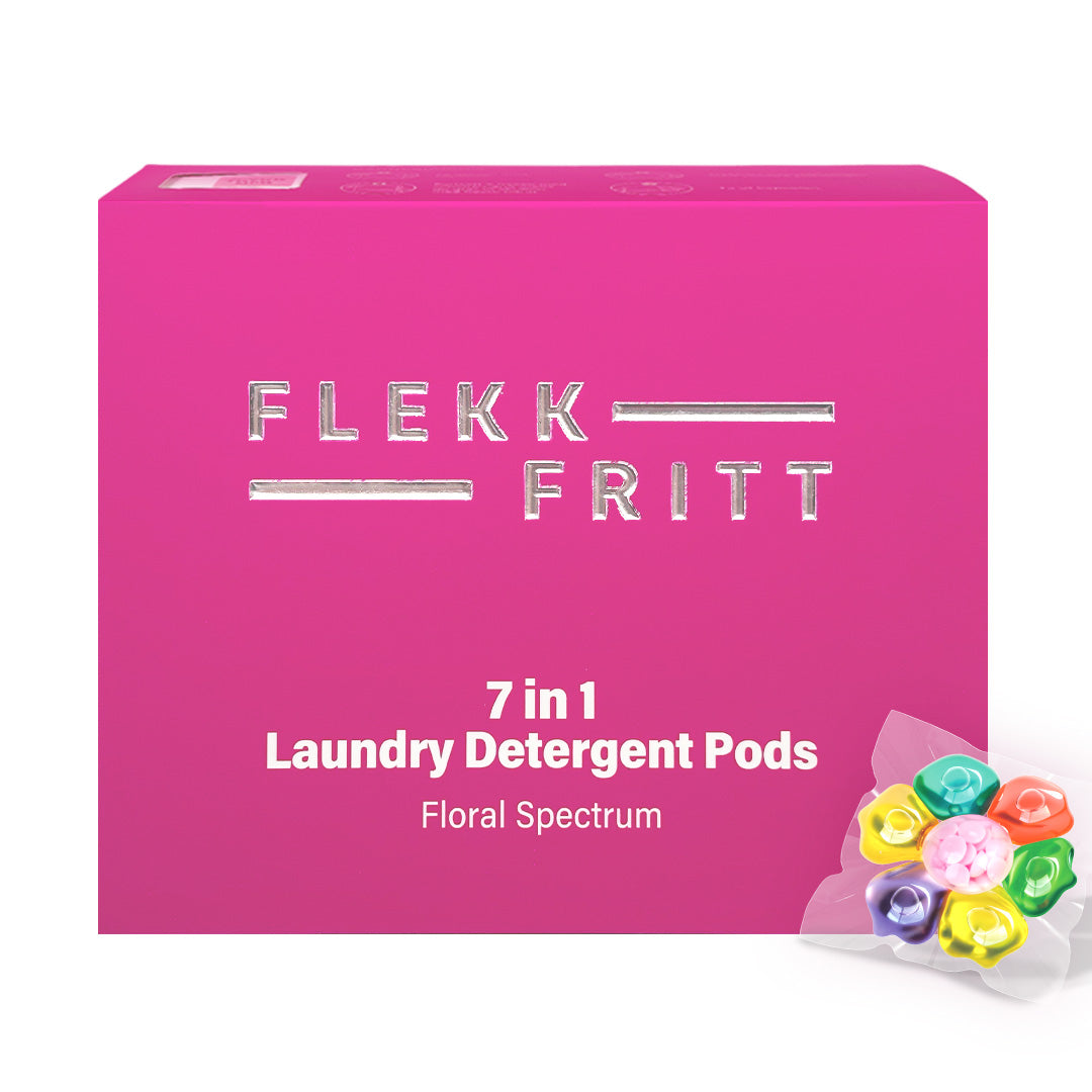 Flekkfritt 7 i 1 Þvottahylki  Floral Spectrum 40 stk