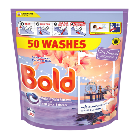 Bold 2 in 1 Pods Mrs.Hinch's Midsummer Memories Limited Edition 50w