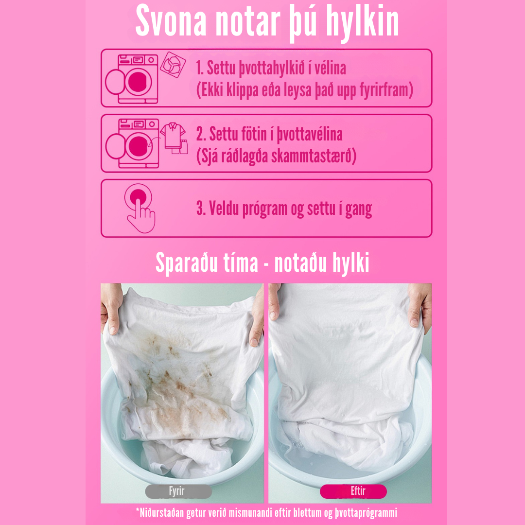 Flekkfritt 7 i 1 Þvottahylki  Floral Spectrum 40 stk