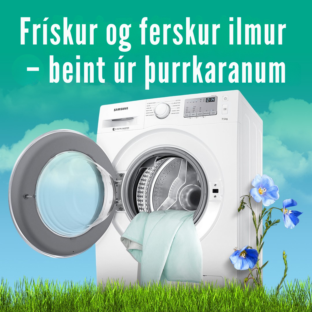 Flekkfritt Þurrkaraarkir Pure Linen 40 stk