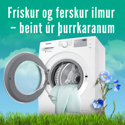 Flekkfritt Þurrkaraarkir Pure Linen 40 stk