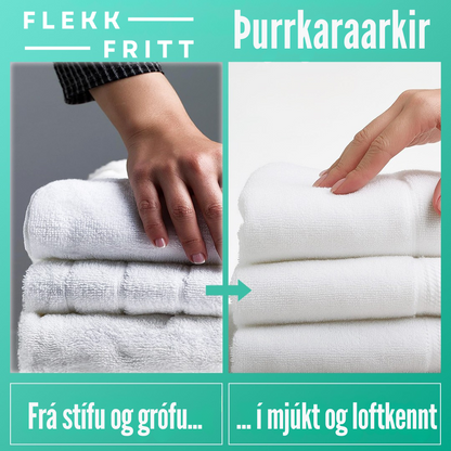 Flekkfritt Þurrkaraarkir Pure Linen 40 stk