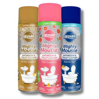 Airpure Mighty Mousse Bathroom & Toilet Cleaner Atlantis Bay 500ml