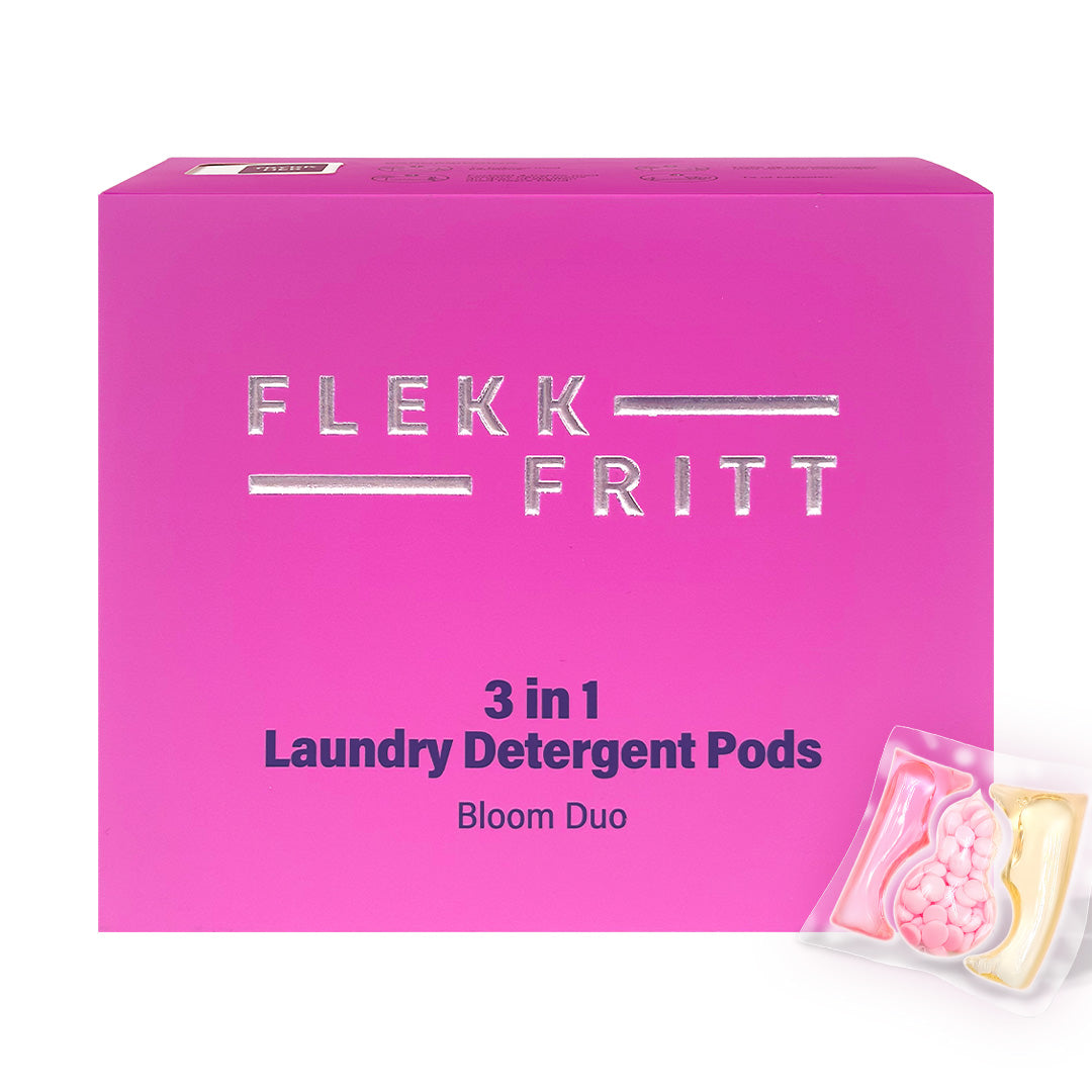 Flekkfritt 3 í 1 Þvottahylki  Bloom Duo 40 stk