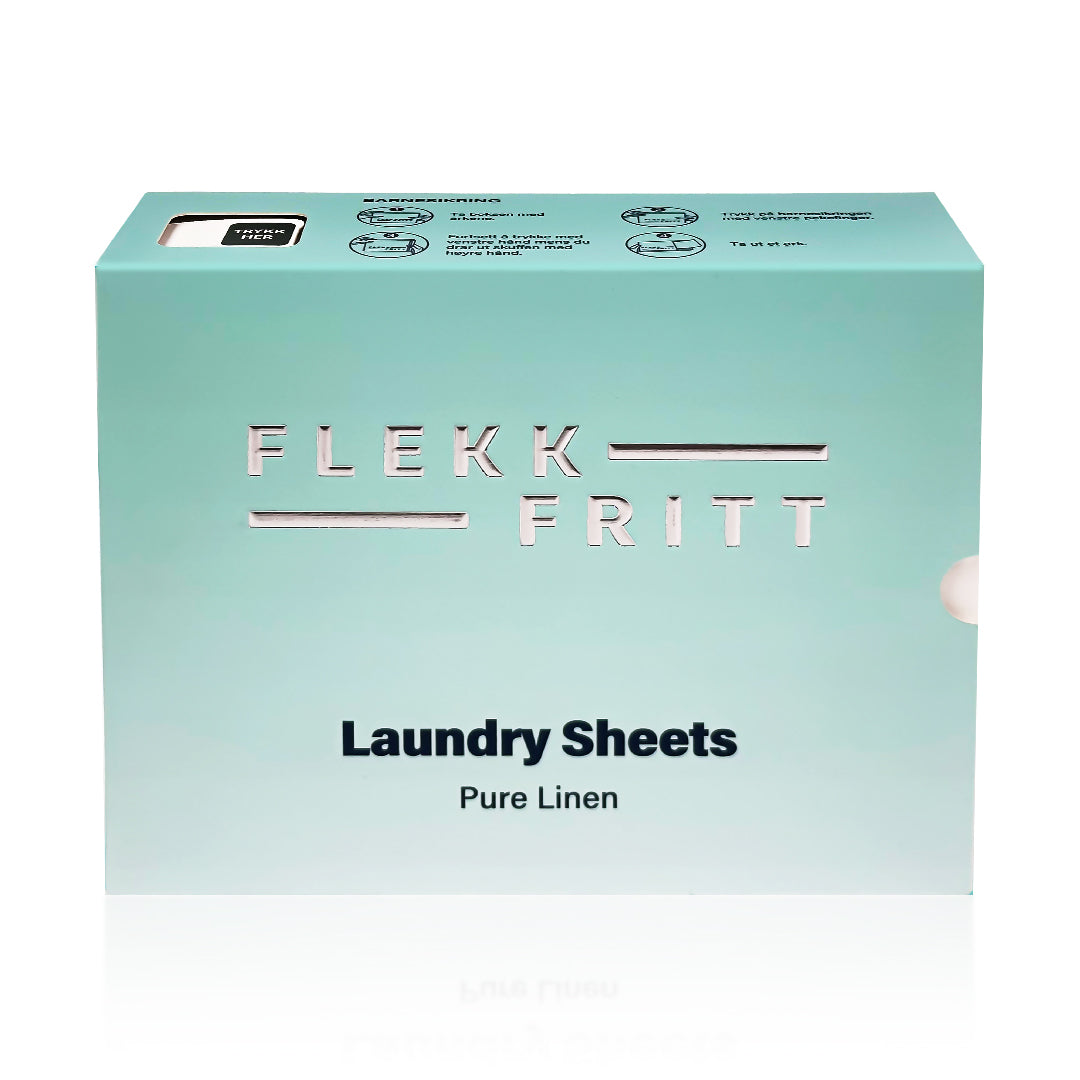 Flekkfritt Þvottaarkir  Pure Linen 50 ark <100 vask
