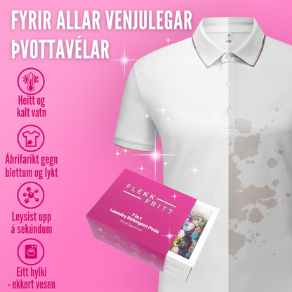 Flekkfritt 7 i 1 Þvottahylki  Floral Spectrum 40 stk