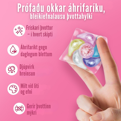 Flekkfritt 6 i 1 Þvottahylki Orchid Breeze 40 stk