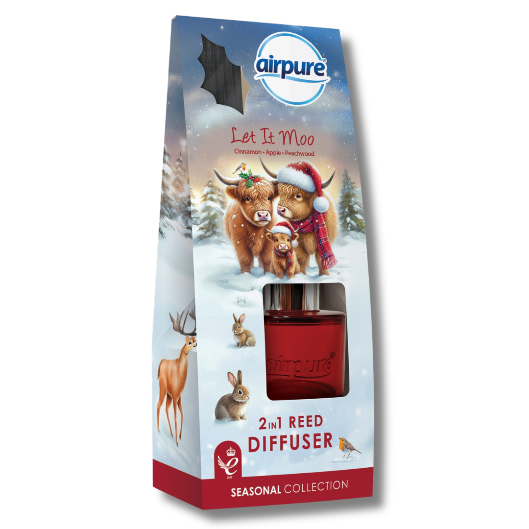 Airpure 2in1 Reed Diffuser Let It Moo 30ml