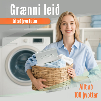 Flekkfritt Þvottaarkir  Án ilmefna 50 ark <100 vask