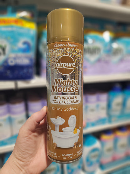 Airpure Mighty Mousse Bathroom & Toilet Cleaner Oh My Goddess 500ml