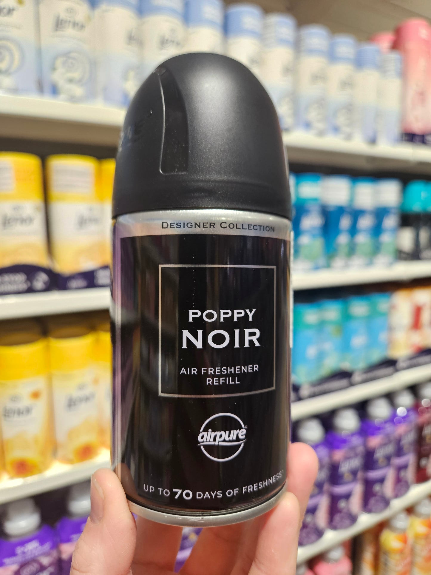 Airpure Designer Collection Air Freshener Refill Poppy Noir 250ml