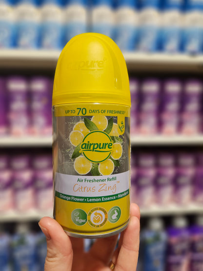 Airpure Air Freshener Refill Citrus Zing 250ml