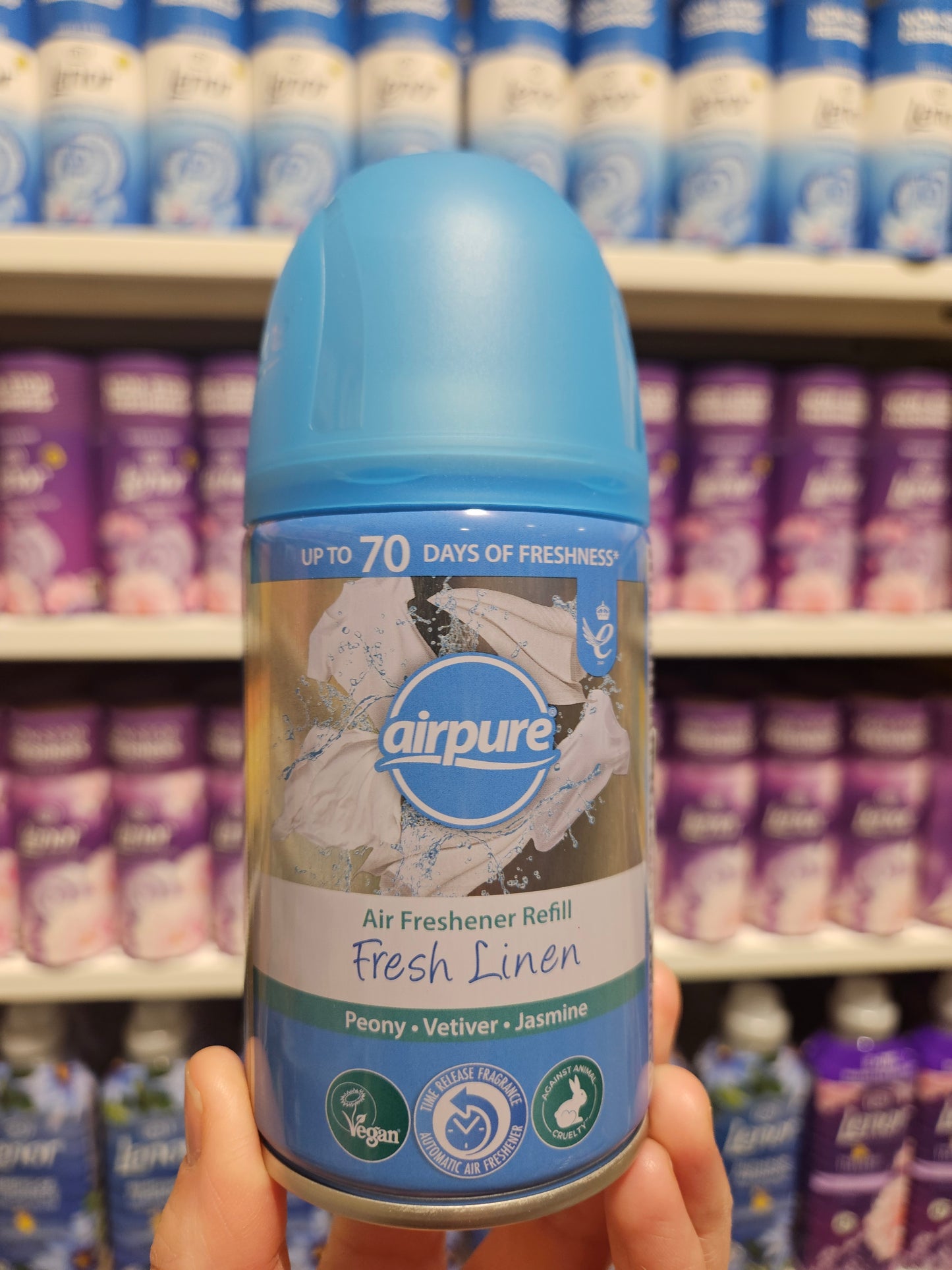 Airpure Air Freshener Refill Fresh Linen 250ml