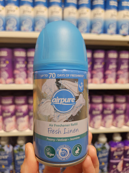 Airpure Air Freshener Refill Fresh Linen 250ml