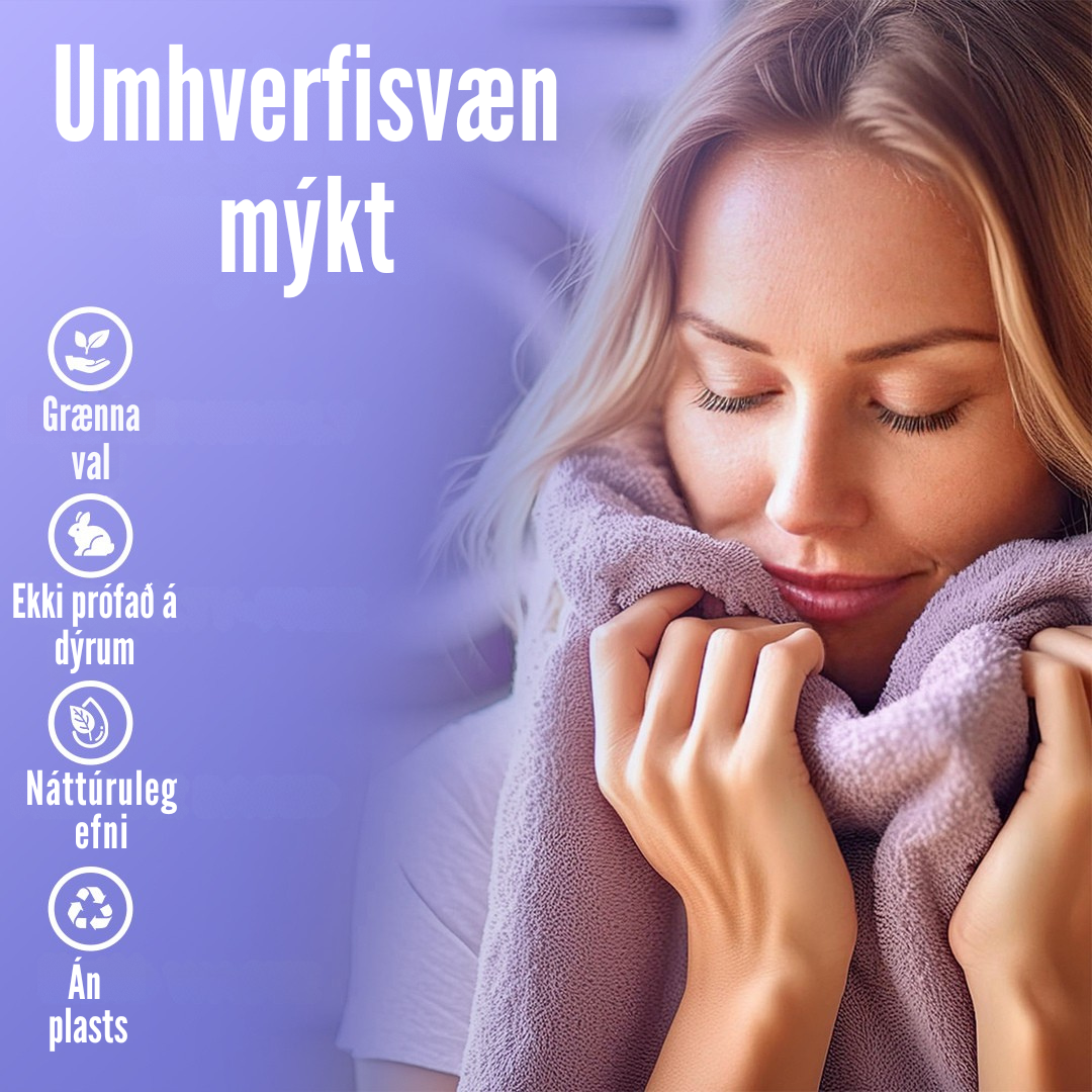 Flekkfritt Þurrkaraarkir Lavender Serenity 40 stk
