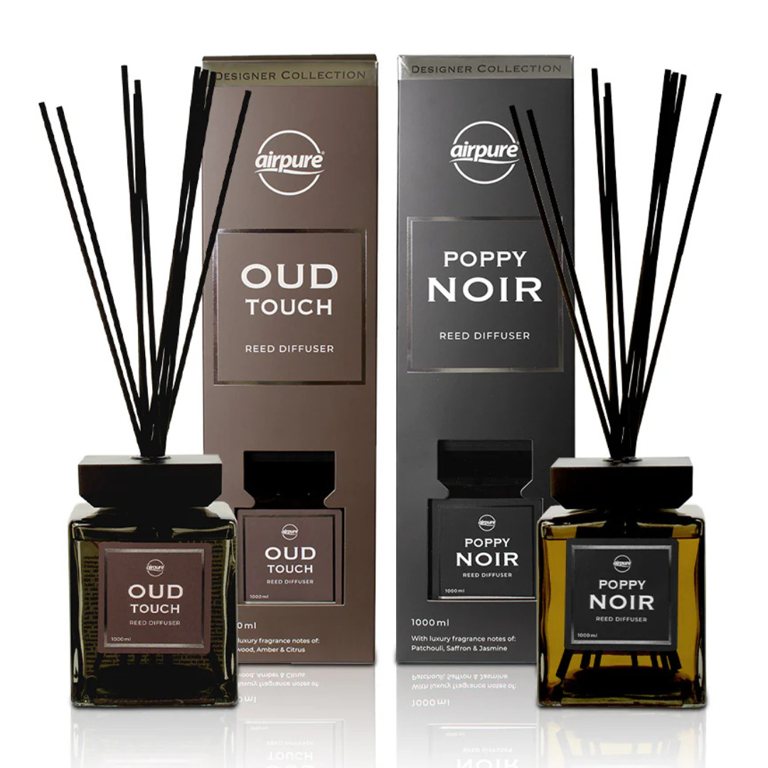 Airpure Designer Collection Reed Diffuser Oud Touch 1000ml