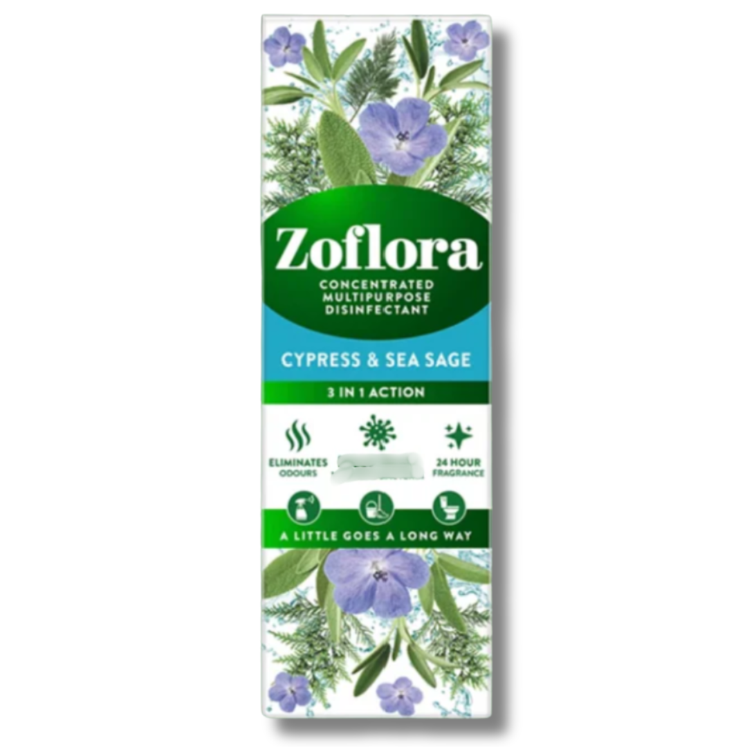 Zoflora Concentrated Cleaner Cyress & Sea Sage 120ml