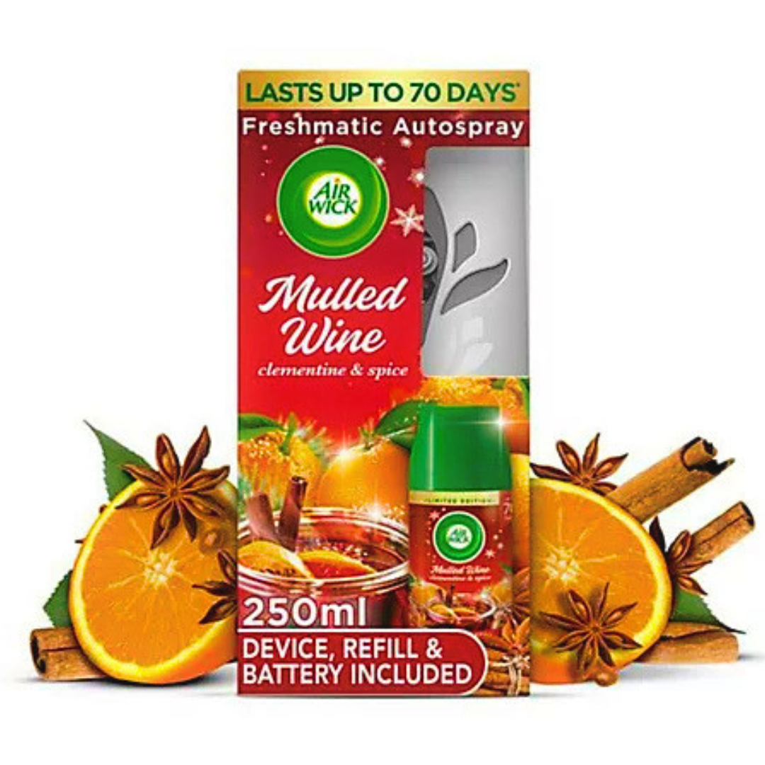 Airwick Freshmatic Startsett - Mulled Wine 250ml
