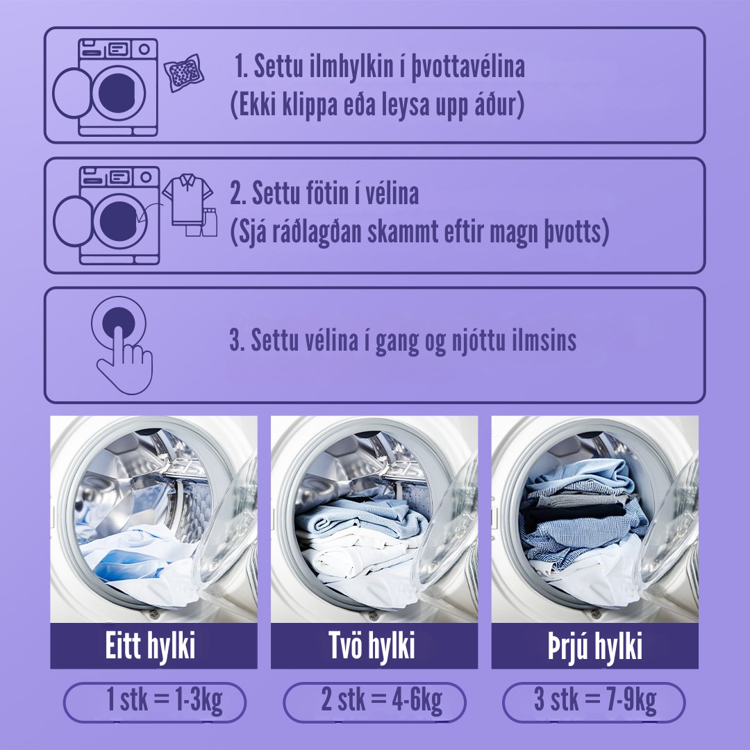 Flekkfritt Ilmhylki Lavender Serenity 50 stk