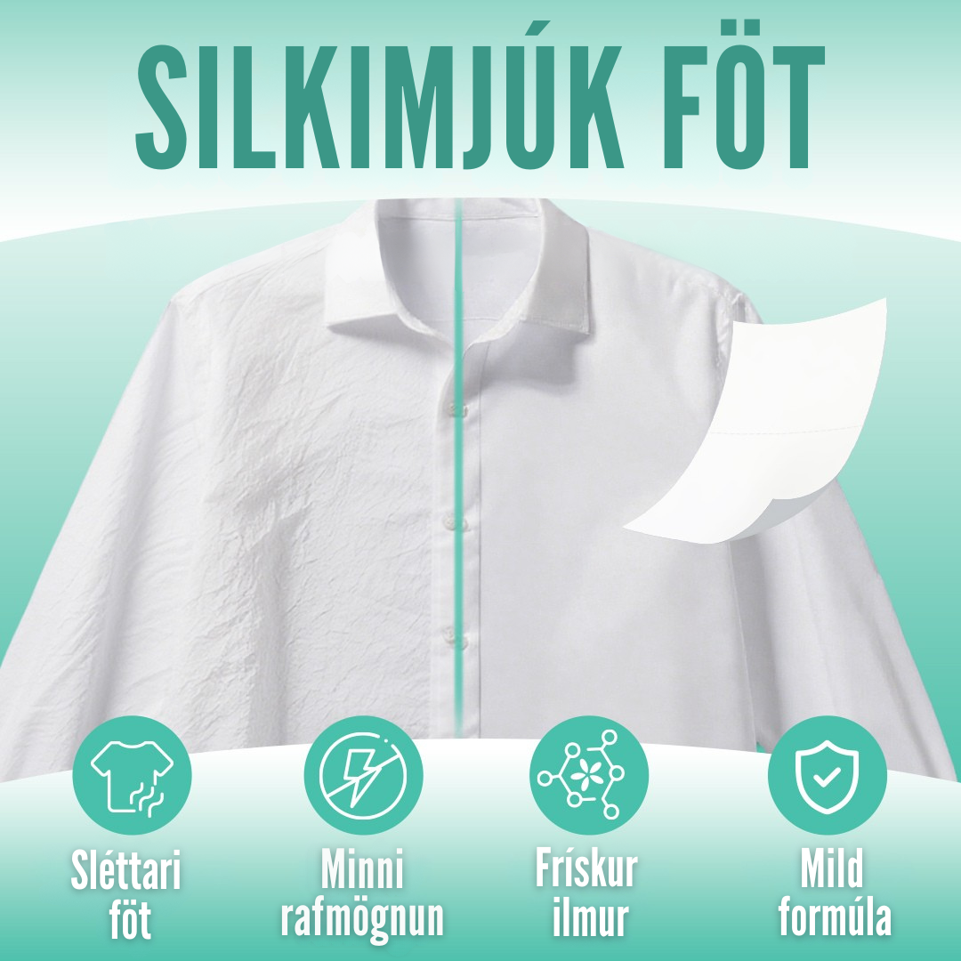 Flekkfritt Mýkingararkir Pure Linen 50stk <100 þvottar