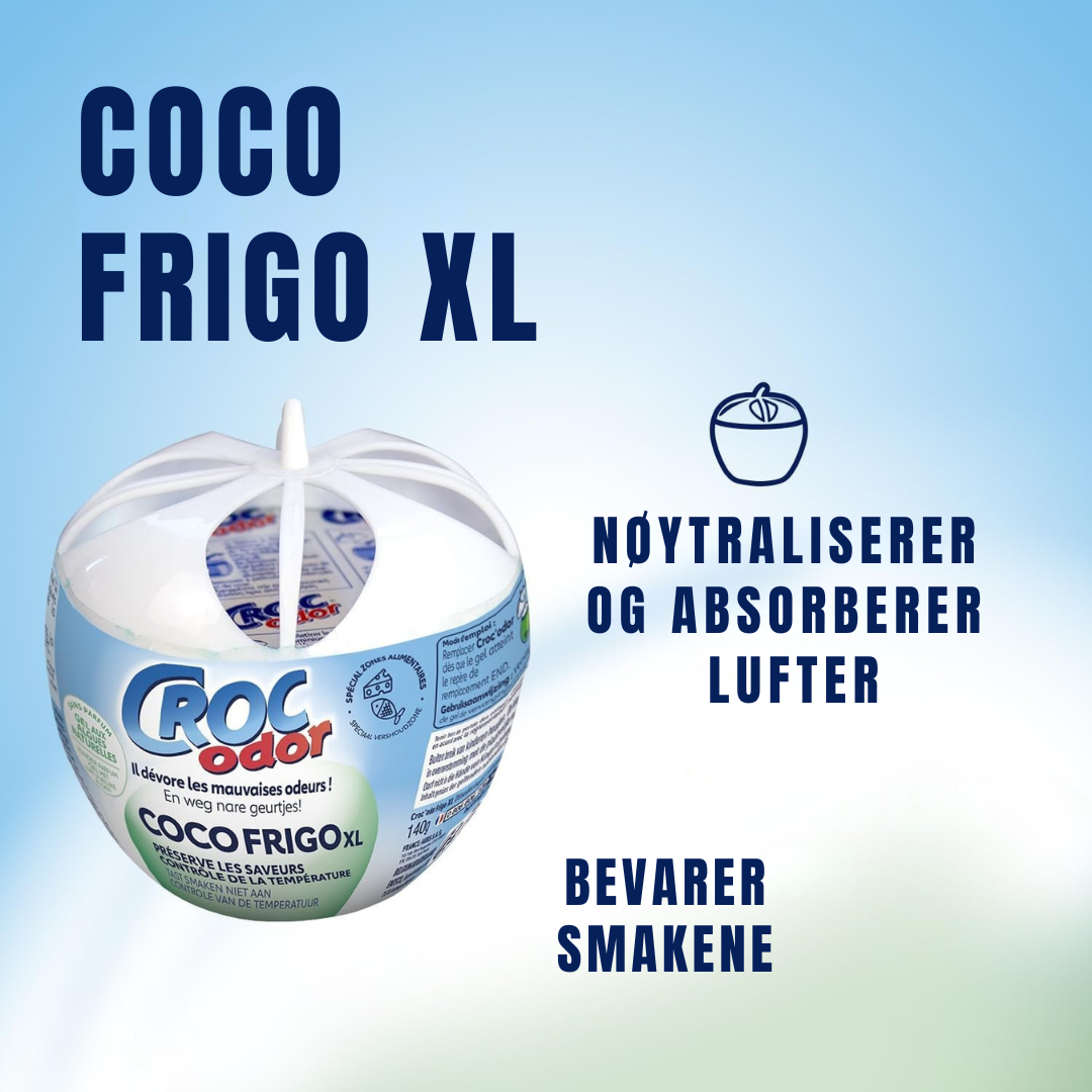 Croc'Odor Fridge XL – Lyktareyðir fyrir ísskápa 140g
