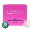 Flekkfritt 3 í 1 Þvottahylki  Bloom Duo 40 stk