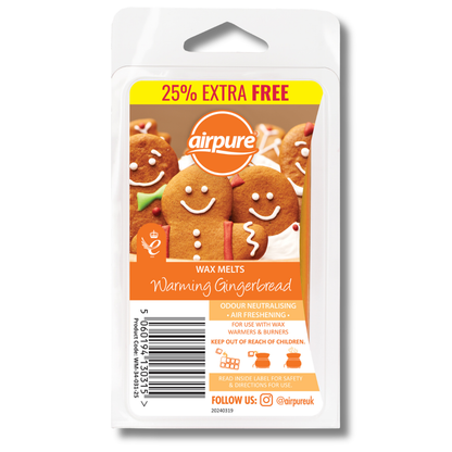 Airpure Wax Melts Warming Gingerbread 86g