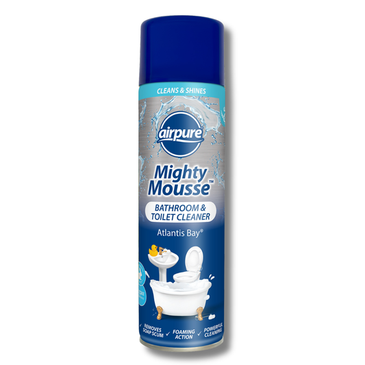 Airpure Mighty Mousse Bathroom & Toilet Cleaner Atlantis Bay 500ml