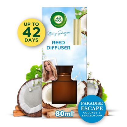 Airwick Stacey Solomon Paradise Escape Reed Diffuser 80ml