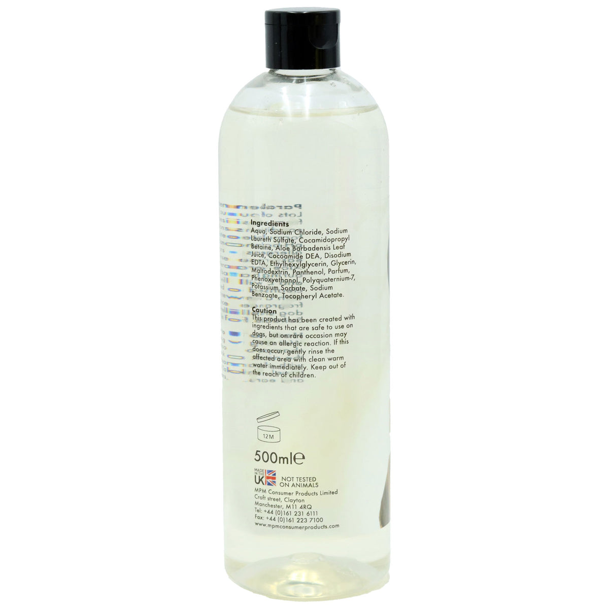 Just 4 Dogs 2in1 Sensitive Shampoo Oatmeal & Vanilla 500ml