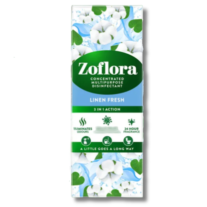 Zoflora Concentrated Cleaner Linen Fresh 120ml