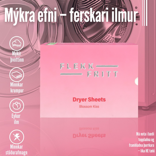 Flekkfritt Þurrkaraarkir Blossom Kiss 40 stk