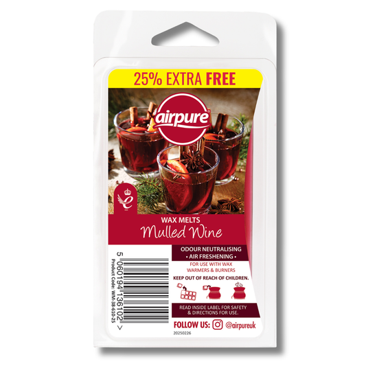 Airpure Wax Melts Mulled Wine 86g