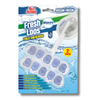 Airpure Fresh Loos 6in1 Toilet Rim Block Ocean Fresh 2pk