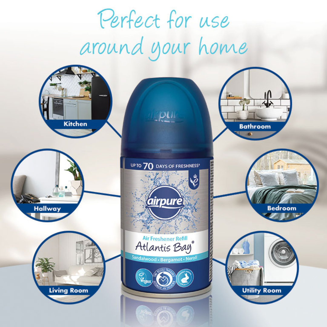 Airpure Air-O-Matic Refill Atlantis Bay 250ml