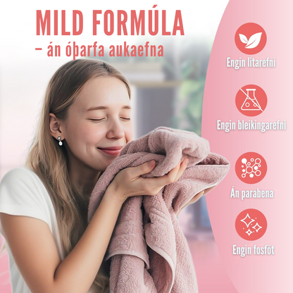 Flekkfritt Mýkingararkir Blossom Kiss 50stk <100 þvottar