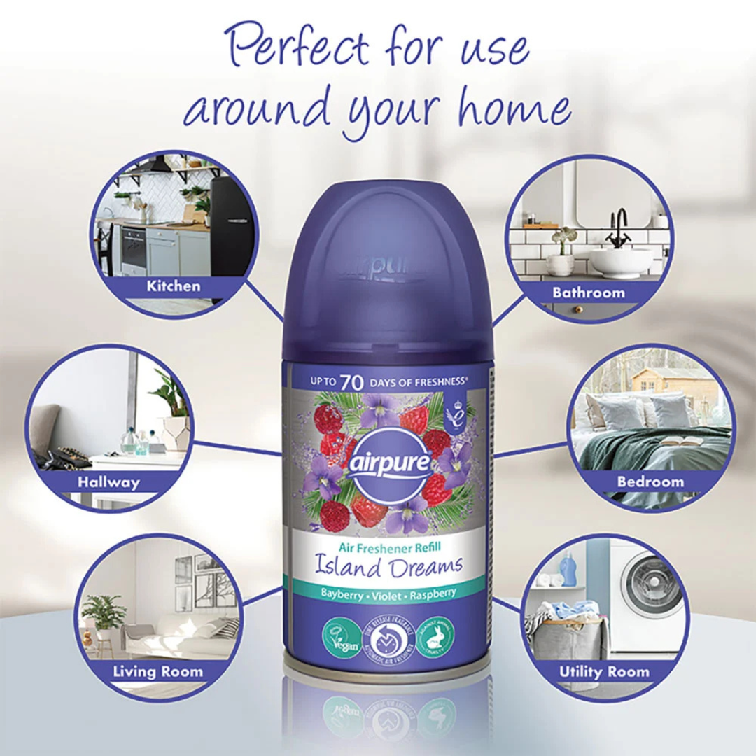 Airpure Air Freshener Refill Island Dreams 250ml