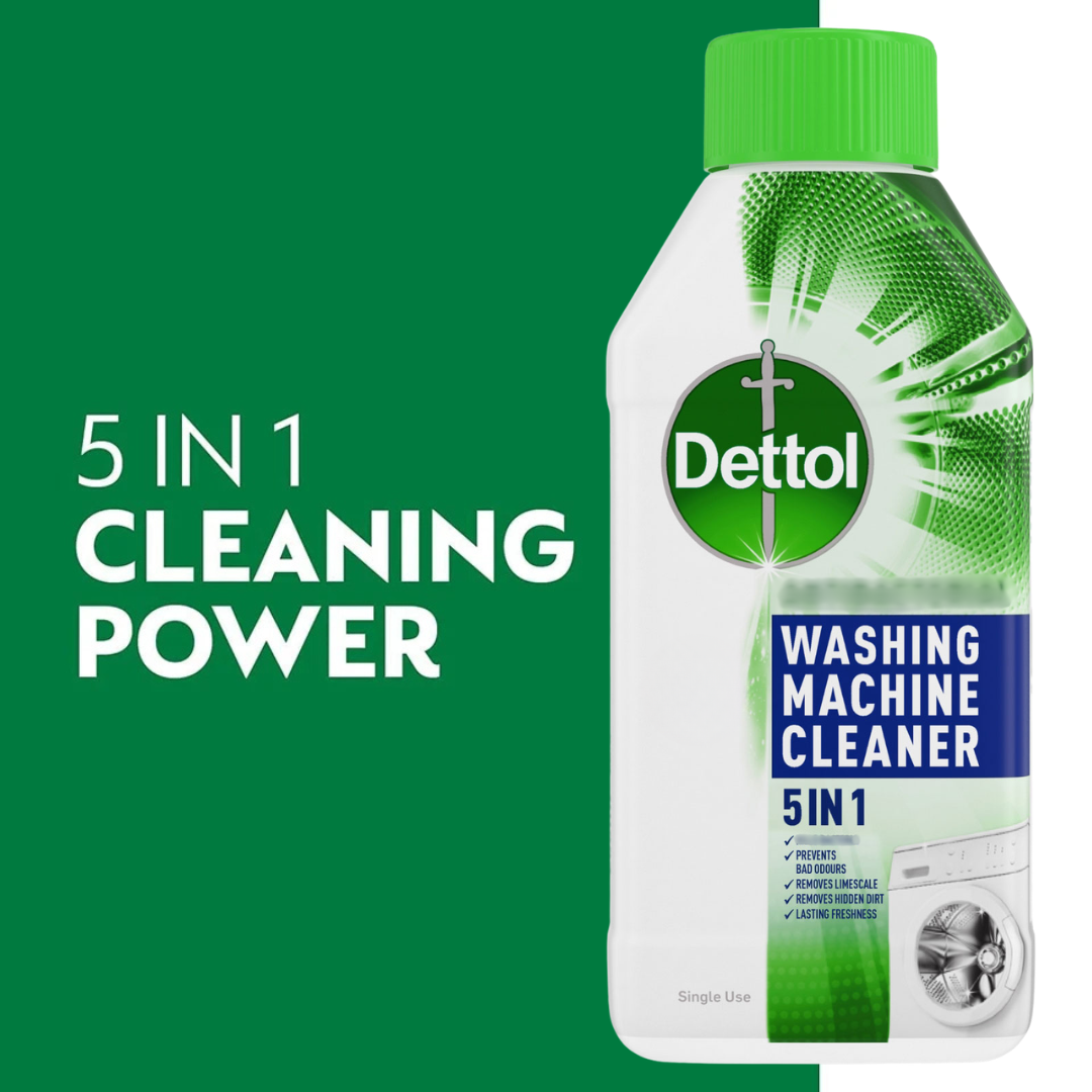 Dettol 5in1 Washing Machine Cleaner Original 250ml
