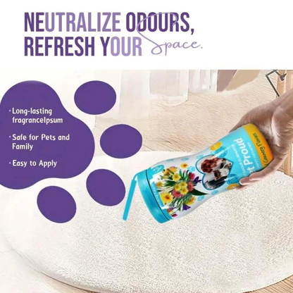 Airpure Petproud Carpet Freshener Wild Country Flowers 500g