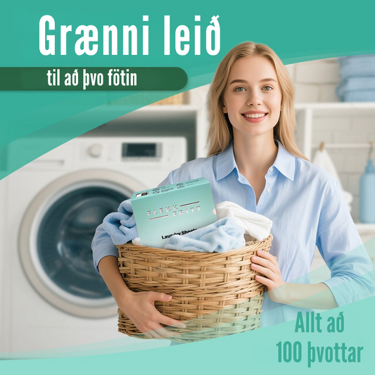 Flekkfritt Þvottaarkir  Pure Linen 50 ark <100 vask