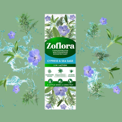 Zoflora Concentrated Cleaner Cyress & Sea Sage 120ml